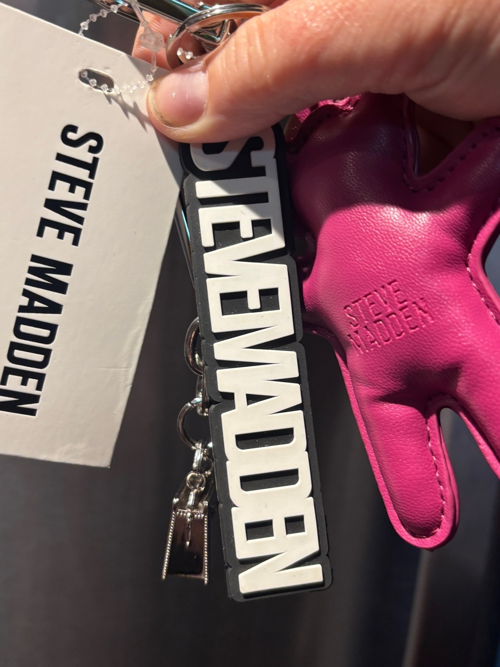 Steve Madden Bear Keychain Charm